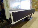 荷台内寸:285&times;179&times;38 三方開 リアアオリチェーン2個 タダノ4段 2.6t吊りクレーン付