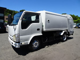 H22いすゞエルフ3.65t巻き込みパッカー5.8m3フジマイティLP581L(白P)(694)(06-45)