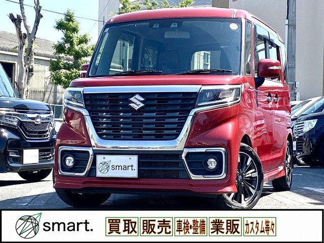 スペーシアカスタム ハイブリッド(HYBRID) XS 衝突軽減/両電スラ/8型ナビ/Bカメラ