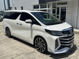 アルファード 2.5 S Cパッケージ エアロ ALPINEナビ&フリップダウン