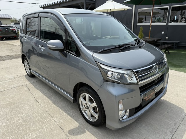 ムーヴカスタム X SA 4WD スマートキー 衝突・横滑防止装置