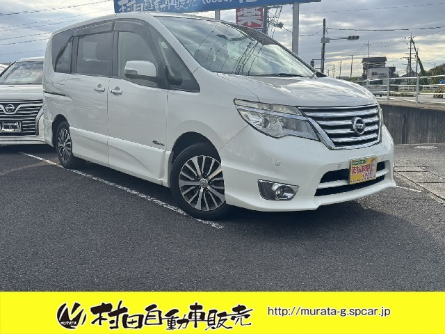 セレナ 2.0 ハイウェイスターG S-HYBRID 両側パワスラ LEDライト