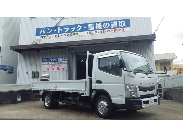 キャンター  実走行15500㎞/4t平ボディ/AT