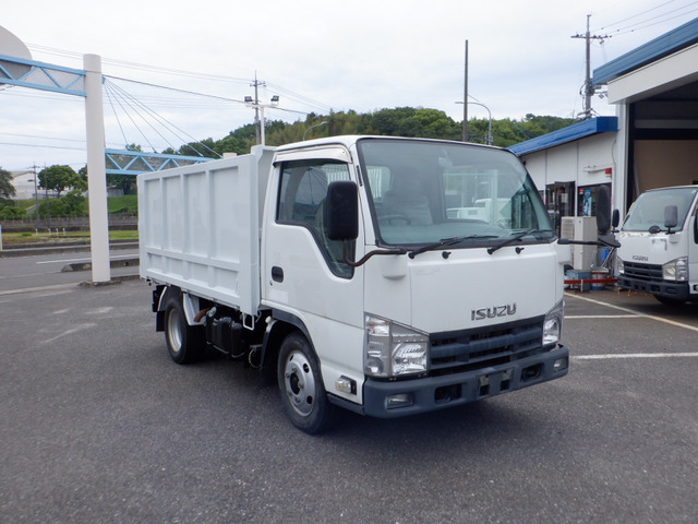 エルフ  全低床 2t深ダンプ 5MT 3ペダル