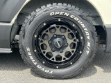 RAYSアルミホイール 215/65R16 オープンカントリー 7部山位