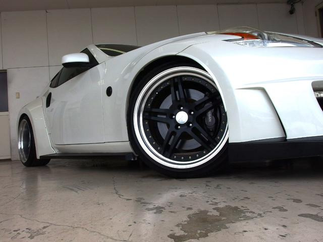日産 フェアレディZ 3.7 純正ナビ バックカメラ VeilSideエアロ