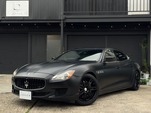 マセラティ クアトロポルテ GT S パワークラフト サンルーフ 車高調 の