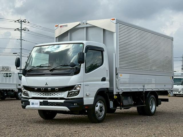 キャンター ウィング 未使用 ワイドロング 全低床 積載3t