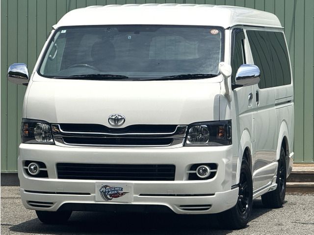 ハイエース 2.7 GL ロング ミドルルーフ 禁煙車/ESSEXエアロ/ベットキット