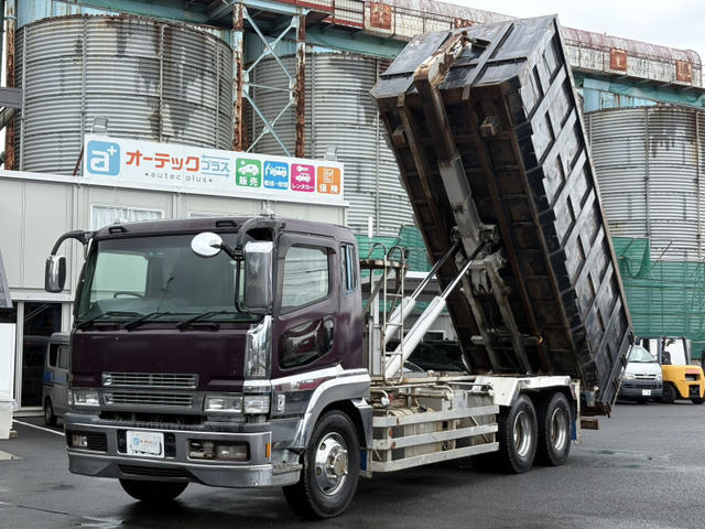 スーパーグレート アームロール 新明和製ツインホイスト リアジャッキ