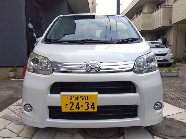 ダイハツ ムーヴカスタム RS ターボ ナビ・ETC 車検→令和9年1月 の 