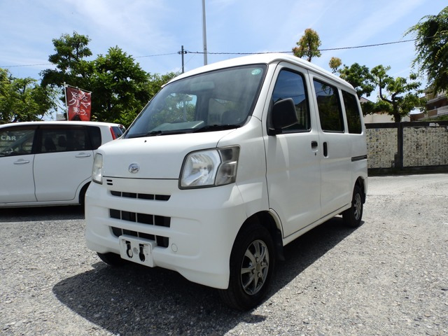 ハイゼットカーゴ デラックス ハイルーフ インパネAT 集中ロック 禁煙車