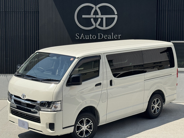 ハイエースバン 2.8 DX ロング GLパッケージ ディーゼル 4WD 純正ディスプレイ DIM ...