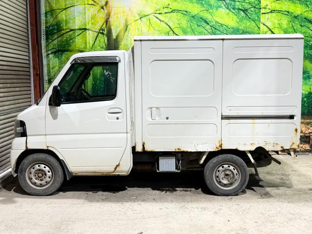 【極美品中古】MITSUBISHI高年式23年製146L※一部地域配送設置無料 三菱 ミニキャブトラック パネルバン 4WD 防錆塗装 の中古車詳細