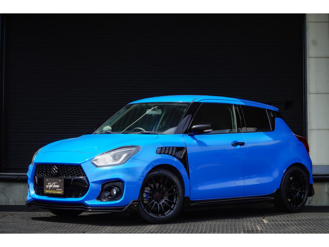 スイフト 1.4 スポーツ タイプRブルー 新品 車高調 ホイール
