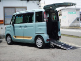 スペーシア X ウィズ 車いす移動車 リアシート付 走行11675キロ禁煙車電動ウィンチ