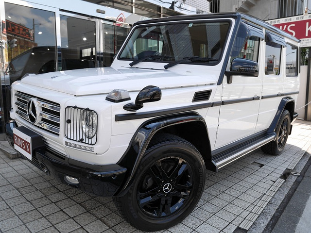 Gクラス G350 ブルーテック 4WD 電動サンルーフ レーダーセーフティ 黒革