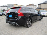 V60 T4 Rデザイン 黒革シート ナビTV スマキー BLIS