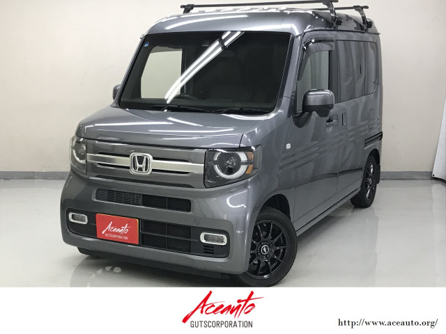 N-VAN +スタイル ファン ターボ ホンダセンシング 禁煙車 サイバーナビ 車高調