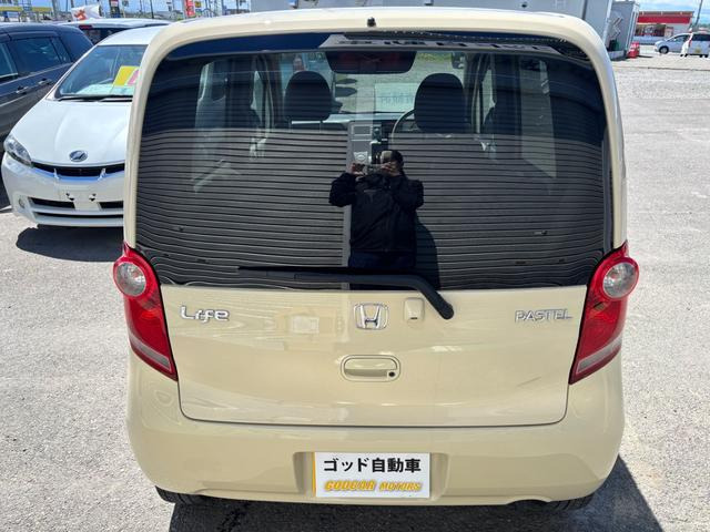 ホンダ ライフ パステル 4WD オートエアコン バックカメラ 禁煙車 の