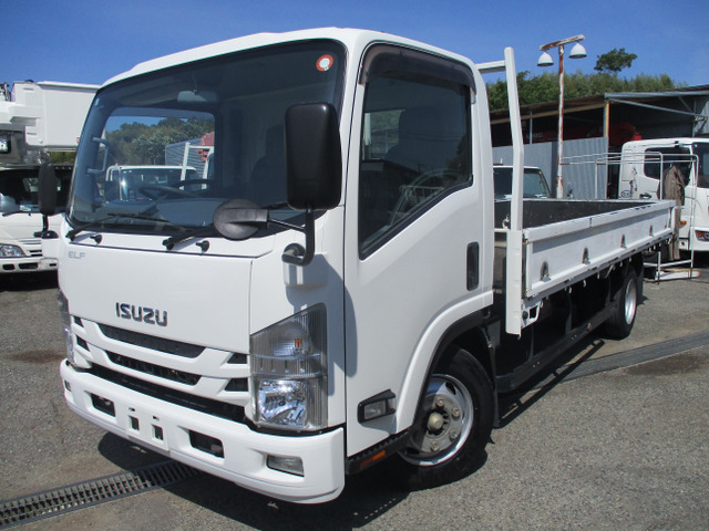 エルフ  3.5トン ワイド超ロング 全低床 MT