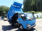 H18 イスズ エルフ 積2t 深ダンプ 新明和 土砂禁 リア観音扉/3分割開閉 走行5.2万km 中古トラック