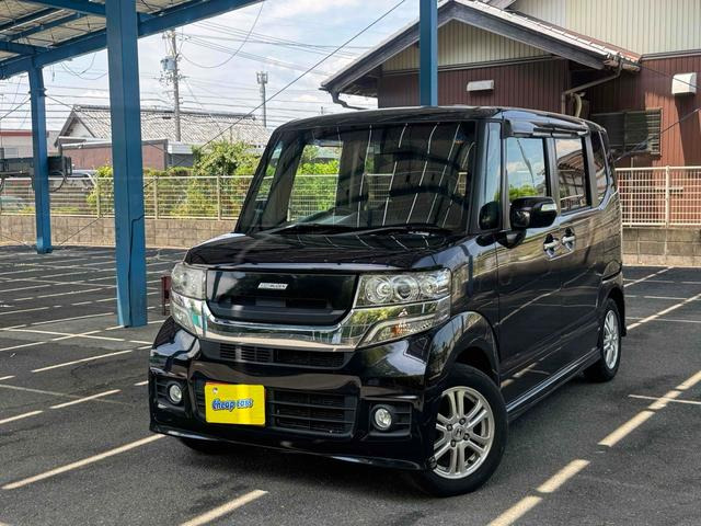 N-BOXカスタム G Lパッケージ ETC 両側スライドドア ナビ TV