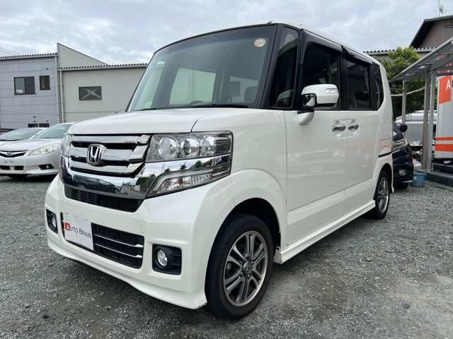 N-BOXカスタム G Lパッケージ 4WD ワンオーナー パワースライドドア ナビ