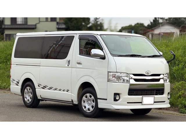 ハイエースバン 3.0 スーパーGL ロング ディーゼル 4WD ナビ/ETC/バックカメラ/Fスポ...