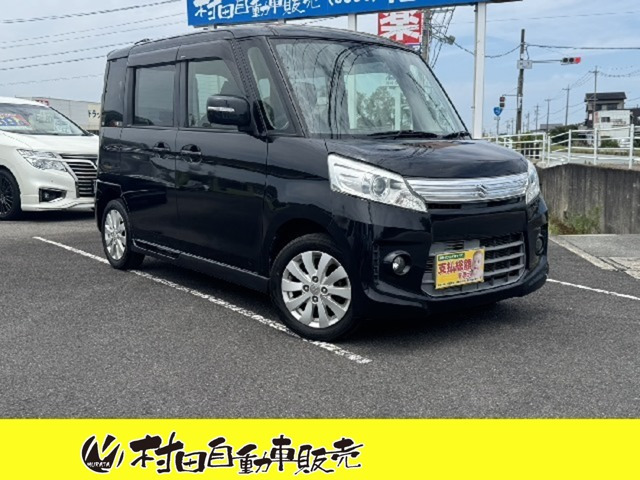 スペーシアカスタムXS レーダーブレーキサポート車検2年付 Pスライド ナビ TV