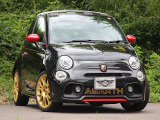 アバルト595 スコルピオーネオーロ 限定車輛 純正ディスプレイオーディオ