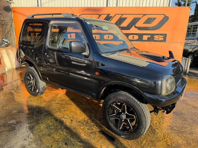 ジムニー ランドベンチャー 4WD 5速MT フォグランプ 社外バンパー