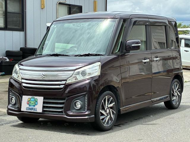 H28年 スズキ スペーシアカスタム‼️ レーダーブレーキ‼️両側パワスラ‼️ スズキ スペーシアカスタム XS デュアルカメラブレーキサポート ナビTV