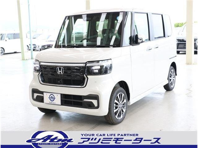 N-BOXカスタム  4WD未使用車 両側スライド片側電動ドア