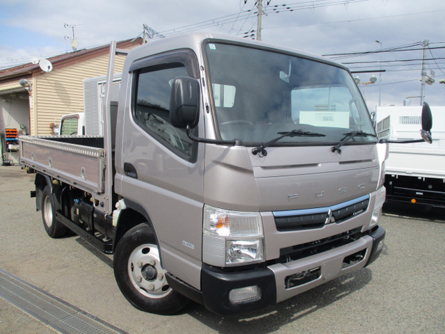 キャンター 3トン ワイドセミロング 全低床 MT