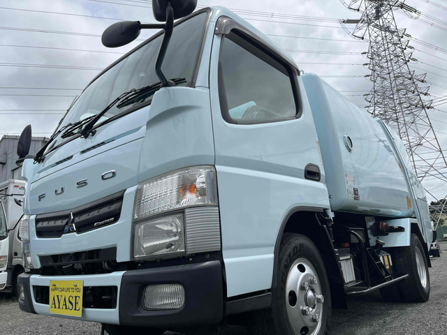 キャンター 塵芥車 2.95t積み巻込み式パッカー車5.2㎥