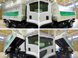 荷台内寸:314&times;206&times;32 極東開発/DD04-53A Lゲートダンプ 自動コボレーン付