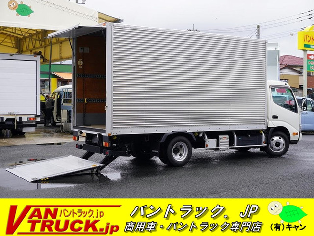 デュトロ 4.0 ロング フルジャストロー ディーゼル アルミバン 2トン 跳上パワーゲート