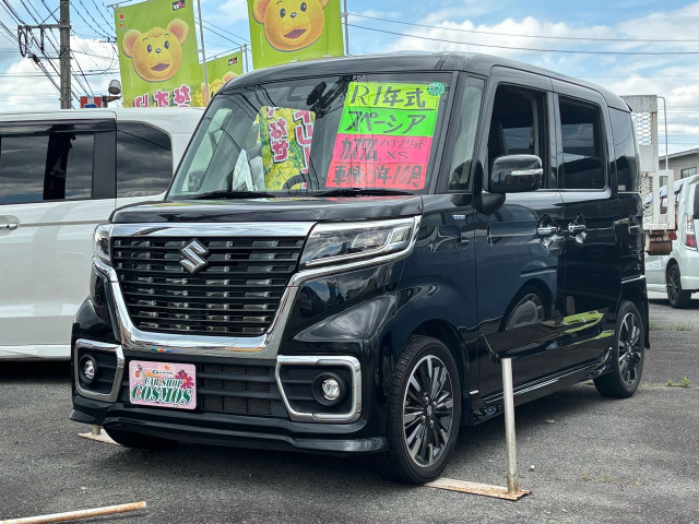 スペーシアカスタム ハイブリッド(HYBRID) XS ☆両側電スラ☆バックカメラ☆BT接続☆