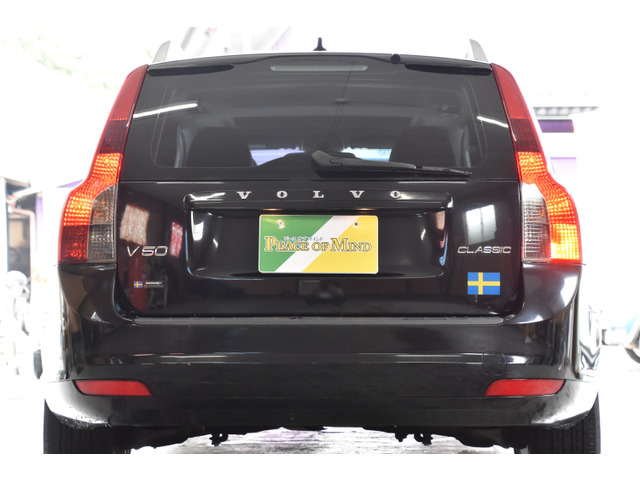 ボルボ V50 2.0 クラシック 検9.3黒本革SR地デジフルセグETC の中古車