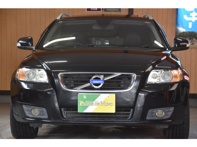 ボルボ V50 2.0 クラシック 検9.3黒本革SR地デジフルセグETC の中古車
