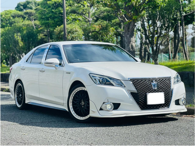 クラウンアスリート ハイブリッド 2.5 S ワンオーナー車,自動車税込み車検+6万円