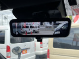 【メーカーオプション】デジタルインナーミラー55,000円分 人や荷物が満載に乗っていてもカメラ映像が直接表示されるので安心です♪
