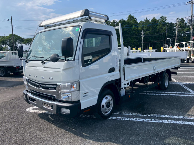 キャンター 2t積・平ボディ・ロング・全低床・AT車