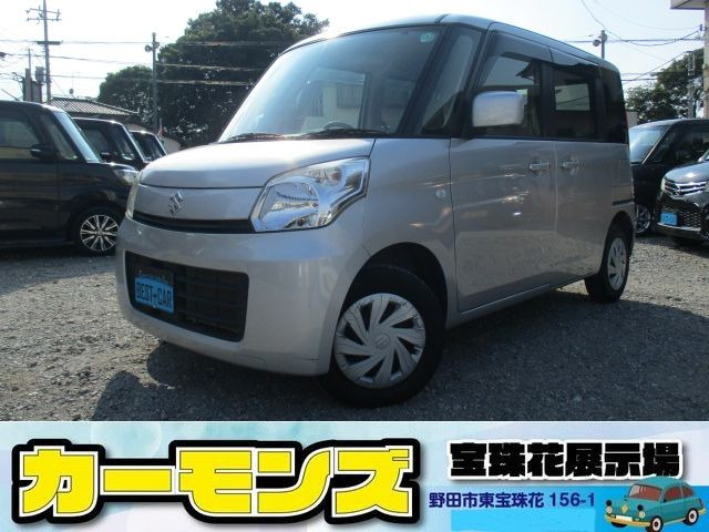 スペーシア G 社外SDナビTV スマートキー CD
