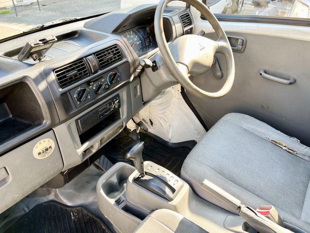 三菱ミニキャブ！AT車！車検あり！エアコンパワステ！ 三菱 ミニキャブトラック Vタイプ エアコン付 オートマ エアコン