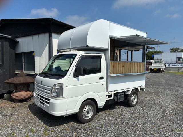 キャリイ KC 4WD キッチンカー 内装新品 木目仕様