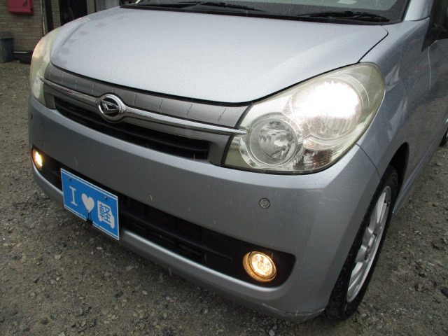 ダイハツ ミラ カスタム RS 軽減ブレーキ ナビTV スマキー HID の中古
