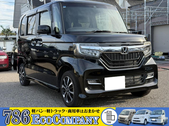N-BOXカスタムG L ホンダセンシング 4WD車検残(R9.2) 点検整備有 保証付