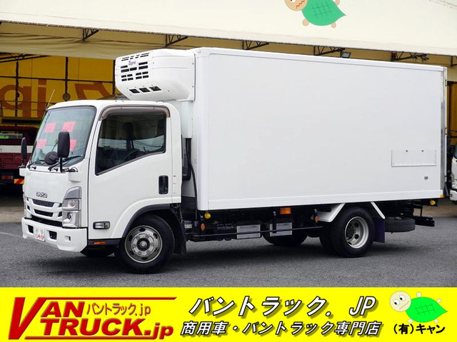 エルフ 冷蔵冷凍車 ワイドロング 中温 3トン 東プレ AT
